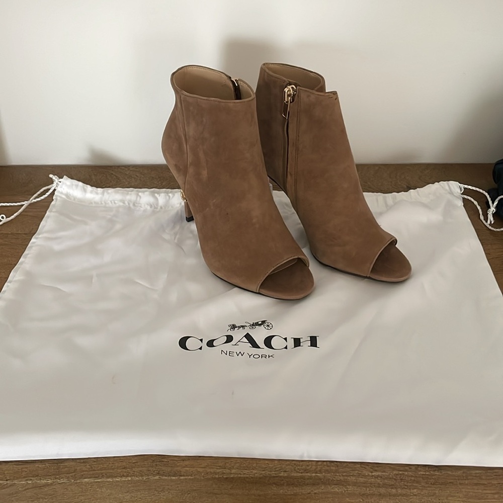 Coach Peep-Toe Remi Booties - Picture 6 of 7
